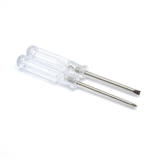 Transparent Mini Tournevis Torx 3mm 2mm 1.5mm Small Flat Phillips Precision Screw Driver