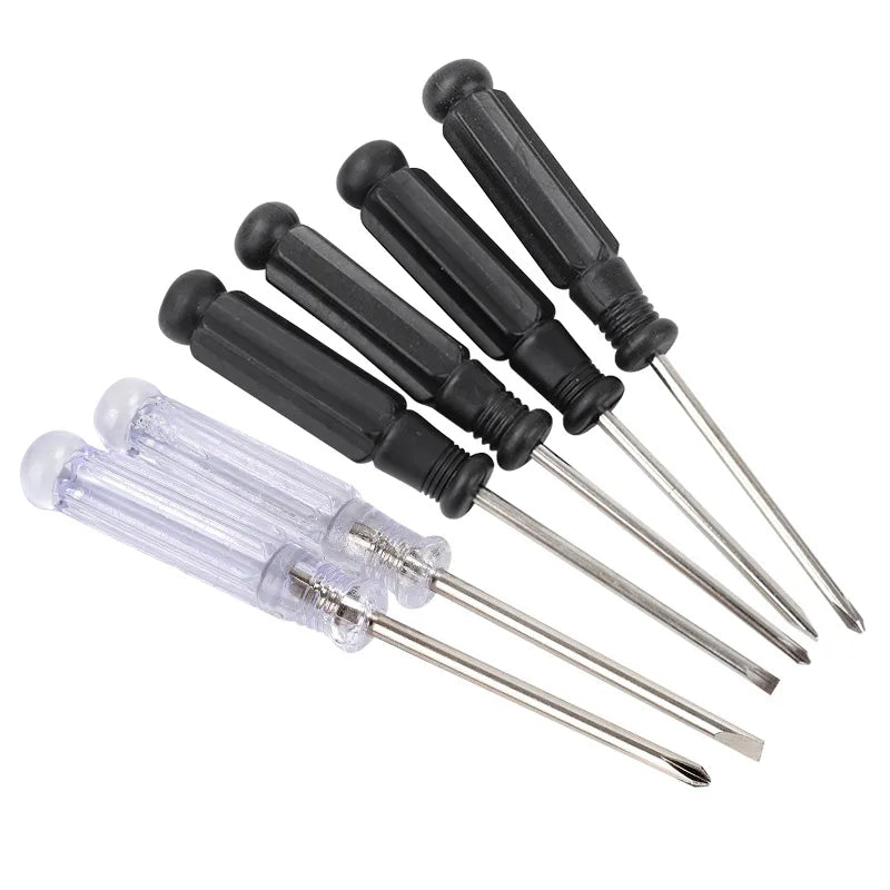Transparent Mini Tournevis Torx 3mm 2mm 1.5mm Small Flat Phillips Precision Screw Driver